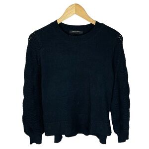 C12 Women’s Christian Siriano NY Designer Knit Side Split Sweater Top M